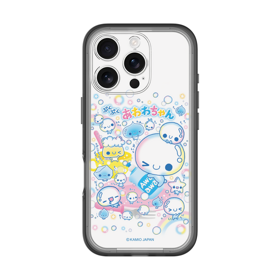スリムプロテクションプレミアムケース［ ぷくぷくあわわちゃん - あわあわ ］