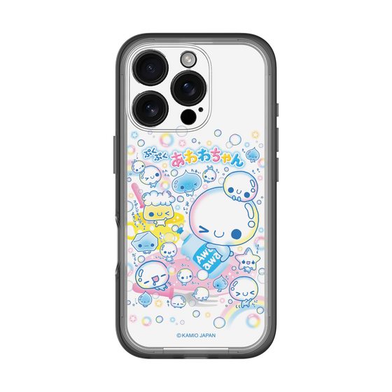 スリムプロテクションプレミアムケース［ ぷくぷくあわわちゃん - あわあわ ］