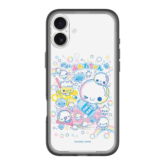 スリムプロテクションプレミアムケース［ ぷくぷくあわわちゃん - あわあわ ］