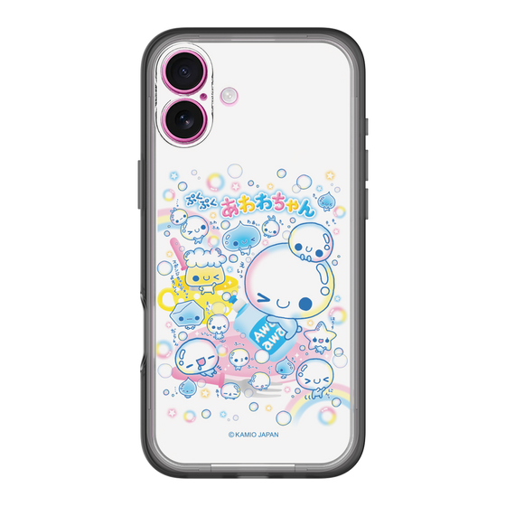 スリムプロテクションプレミアムケース［ ぷくぷくあわわちゃん - あわあわ ］