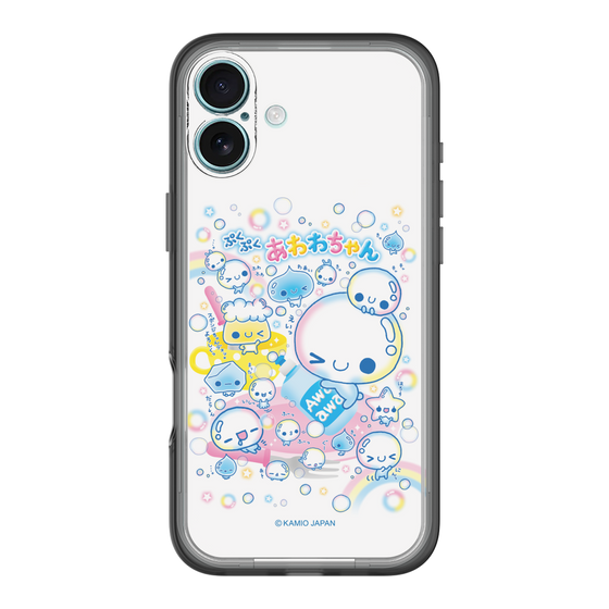 スリムプロテクションプレミアムケース［ ぷくぷくあわわちゃん - あわあわ ］