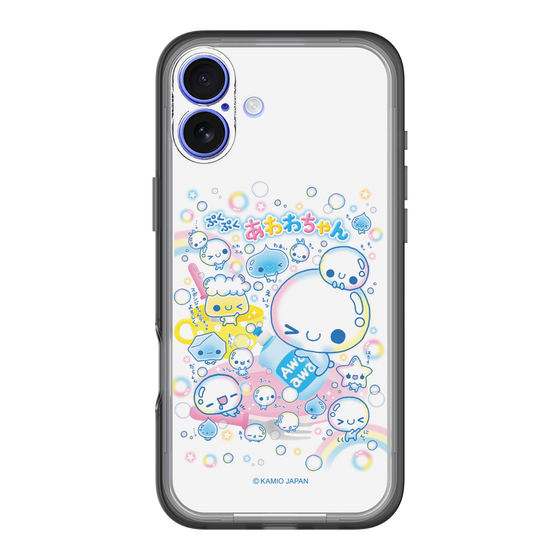 スリムプロテクションプレミアムケース［ ぷくぷくあわわちゃん - あわあわ ］