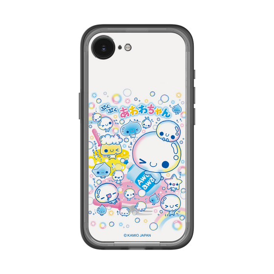 スリムプロテクションプレミアムケース［ ぷくぷくあわわちゃん - あわあわ ］