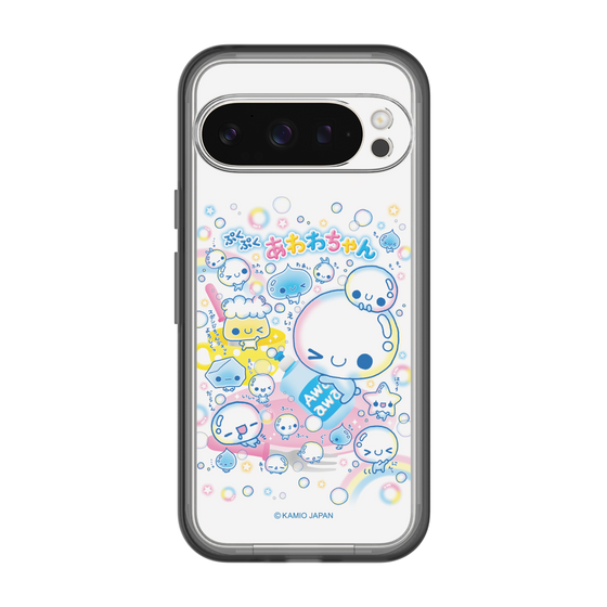 スリムプロテクションプレミアムケース［ ぷくぷくあわわちゃん - あわあわ ］