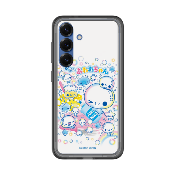 スリムプロテクションプレミアムケース［ ぷくぷくあわわちゃん - あわあわ ］
