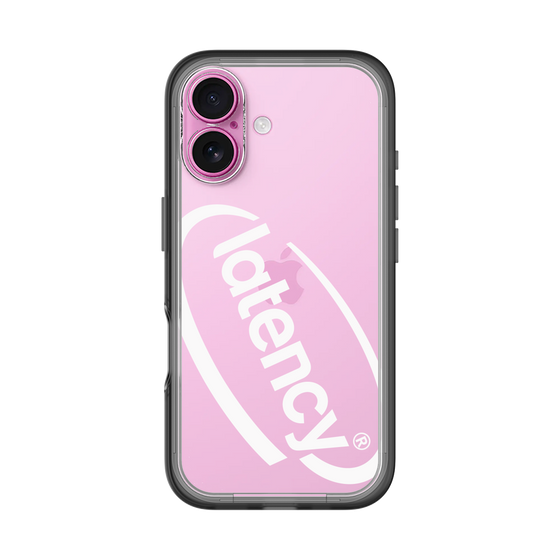 スリムプロテクションプレミアムケース［ LATENCY - Circle logo - Clear ］