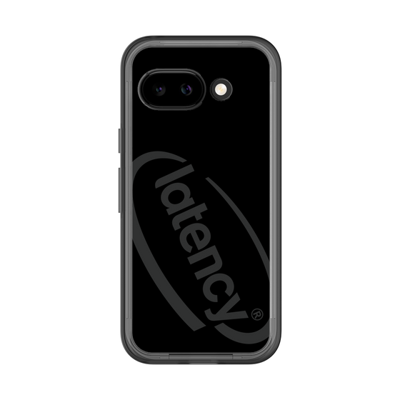スリムプロテクションプレミアムケース［ LATENCY - Circle logo - Black ］