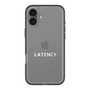 スリムプロテクションプレミアムケース［ LATENCY - Logotype - Clear ］