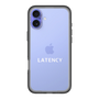 スリムプロテクションプレミアムケース［ LATENCY - Logotype - Clear ］