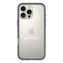 スリムプロテクションプレミアムケース［ LATENCY - Logotype - Clear ］