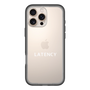 スリムプロテクションプレミアムケース［ LATENCY - Logotype - Clear ］