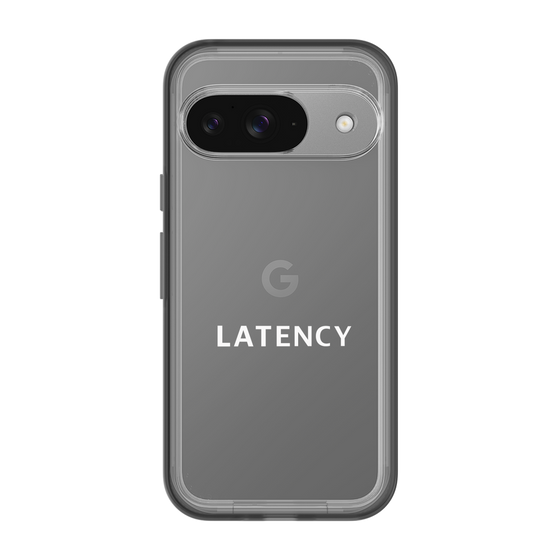 スリムプロテクションプレミアムケース［ LATENCY - Logotype - Clear ］