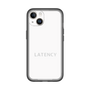 スリムプロテクションプレミアムケース［ LATENCY - Logotype - White ］