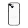 スリムプロテクションプレミアムケース［ LATENCY - Logotype - White ］
