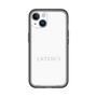 スリムプロテクションプレミアムケース［ LATENCY - Logotype - White ］