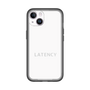 スリムプロテクションプレミアムケース［ LATENCY - Logotype - White ］