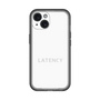 スリムプロテクションプレミアムケース［ LATENCY - Logotype - White ］