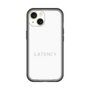 スリムプロテクションプレミアムケース［ LATENCY - Logotype - White ］