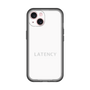 スリムプロテクションプレミアムケース［ LATENCY - Logotype - White ］