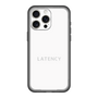 スリムプロテクションプレミアムケース［ LATENCY - Logotype - White ］