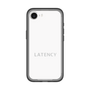 スリムプロテクションプレミアムケース［ LATENCY - Logotype - White ］