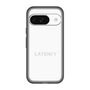 スリムプロテクションプレミアムケース［ LATENCY - Logotype - White ］