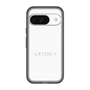 スリムプロテクションプレミアムケース［ LATENCY - Logotype - White ］