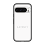 スリムプロテクションプレミアムケース［ LATENCY - Logotype - White ］