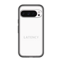スリムプロテクションプレミアムケース［ LATENCY - Logotype - White ］