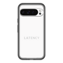 スリムプロテクションプレミアムケース［ LATENCY - Logotype - White ］