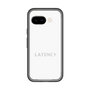 スリムプロテクションプレミアムケース［ LATENCY - Logotype - White ］
