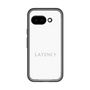 スリムプロテクションプレミアムケース［ LATENCY - Logotype - White ］
