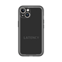 スリムプロテクションプレミアムケース［ LATENCY - Logotype - Black ］