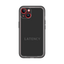 スリムプロテクションプレミアムケース［ LATENCY - Logotype - Black ］