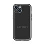 スリムプロテクションプレミアムケース［ LATENCY - Logotype - Black ］