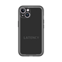 スリムプロテクションプレミアムケース［ LATENCY - Logotype - Black ］