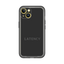 スリムプロテクションプレミアムケース［ LATENCY - Logotype - Black ］