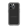スリムプロテクションプレミアムケース［ LATENCY - Logotype - Black ］