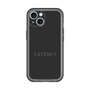 スリムプロテクションプレミアムケース［ LATENCY - Logotype - Black ］
