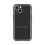 スリムプロテクションプレミアムケース［ LATENCY - Logotype - Black ］