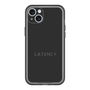 スリムプロテクションプレミアムケース［ LATENCY - Logotype - Black ］