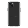 スリムプロテクションプレミアムケース［ LATENCY - Logotype - Black ］