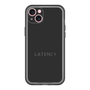 スリムプロテクションプレミアムケース［ LATENCY - Logotype - Black ］