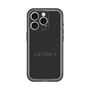 スリムプロテクションプレミアムケース［ LATENCY - Logotype - Black ］