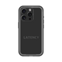 スリムプロテクションプレミアムケース［ LATENCY - Logotype - Black ］