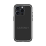 スリムプロテクションプレミアムケース［ LATENCY - Logotype - Black ］