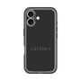 スリムプロテクションプレミアムケース［ LATENCY - Logotype - Black ］