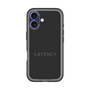 スリムプロテクションプレミアムケース［ LATENCY - Logotype - Black ］