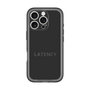 スリムプロテクションプレミアムケース［ LATENCY - Logotype - Black ］