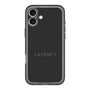 スリムプロテクションプレミアムケース［ LATENCY - Logotype - Black ］